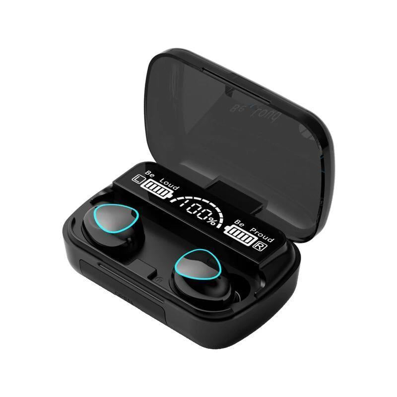 9D Hi-Fi Sound Wireless Earbuds with LED Display Power Bank