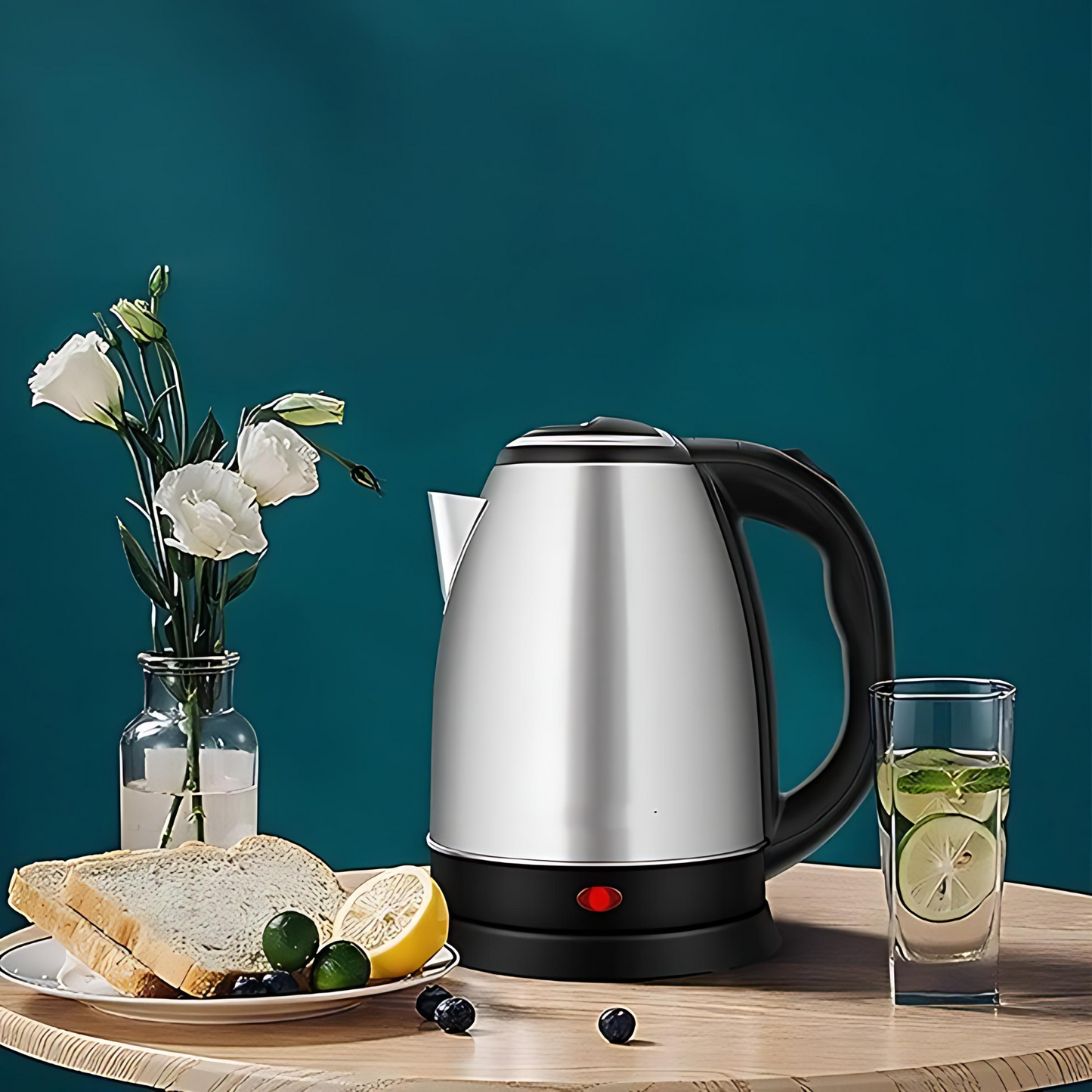 Automatic Electric Kettle 2.0L – Stainless Steel Fast Boil Kettle with LED Display