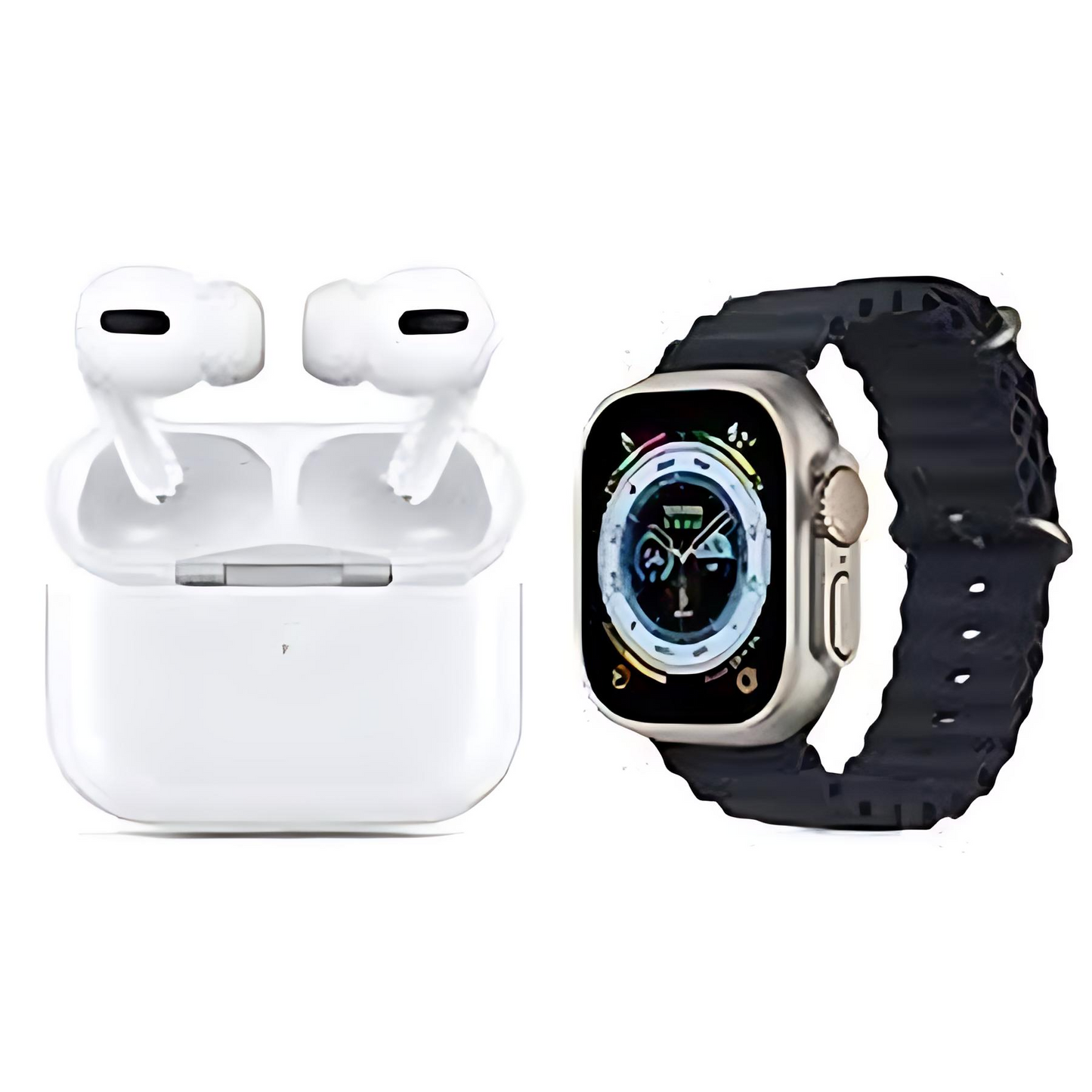 10 in 1 i20 Ultra Max Suit Smart Watch + Earbuds